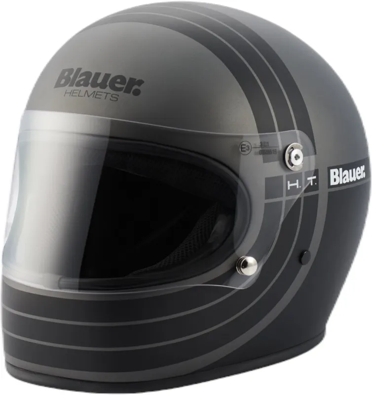 Víkendová Akce Blauer 80‘s 06 Přilba černá mat/titan - XS (52/54)