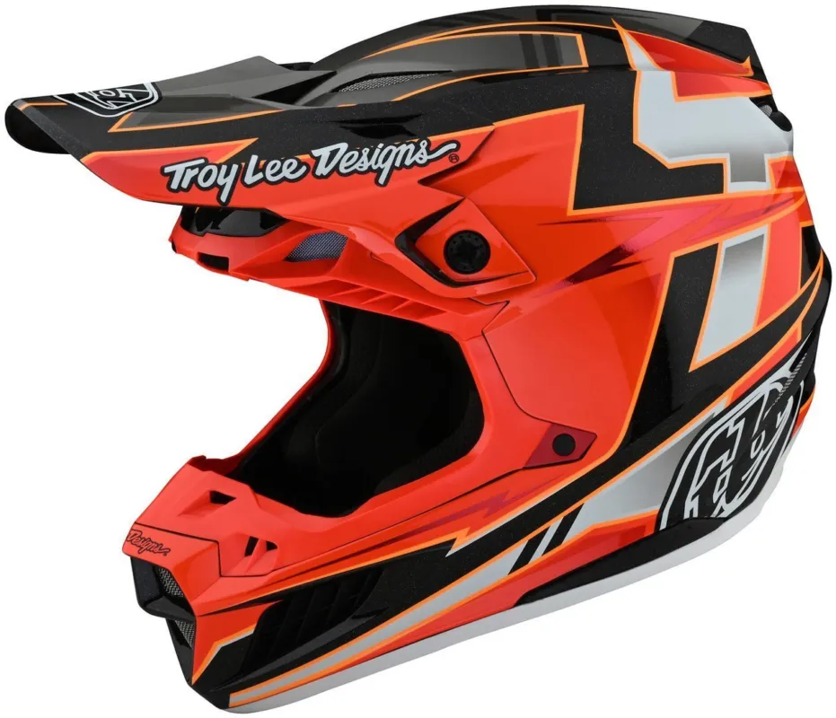 Výprodej Troy Lee Designs SE5 Graph Motokrosová přilba červená/černá - L (58/59)