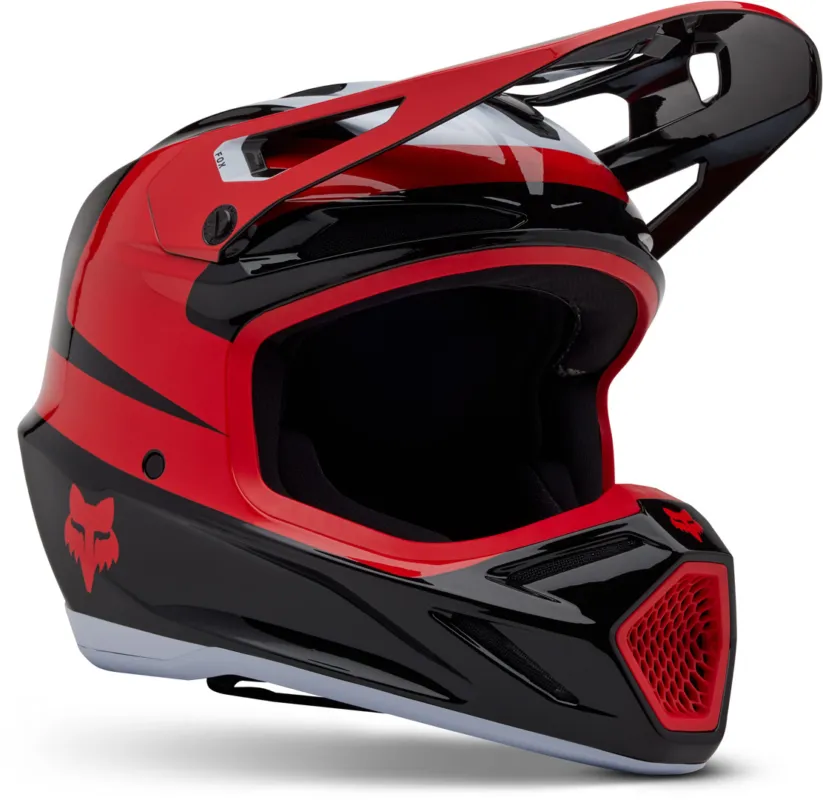 FOX V3 Divider MIPS Motokrosová přilba černá - XL (61/62) Zlevněný