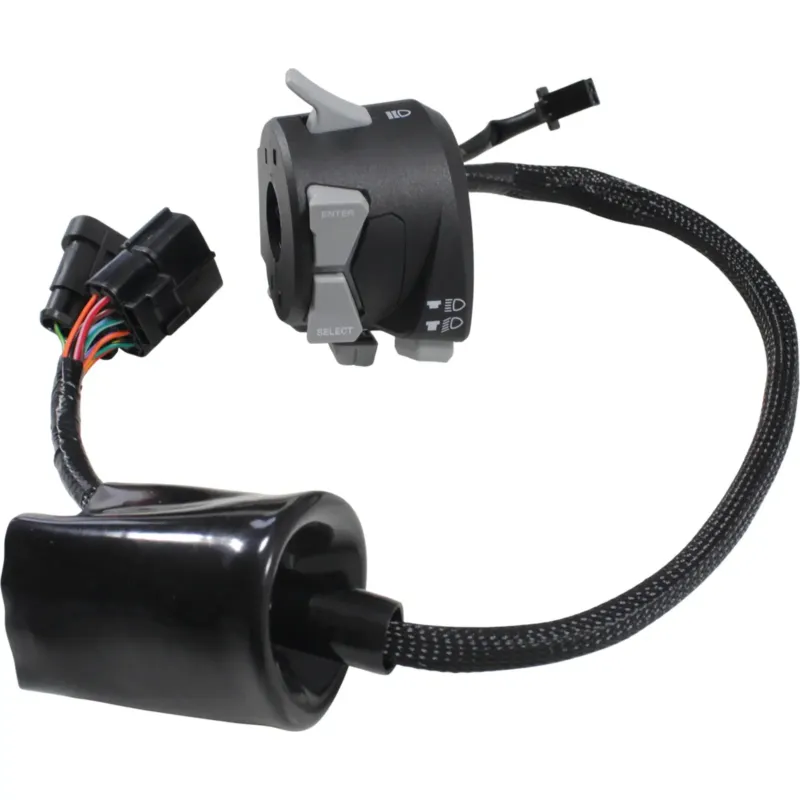 Must-Have Levý sdružený přepínač, QJMotor SRV 12 125