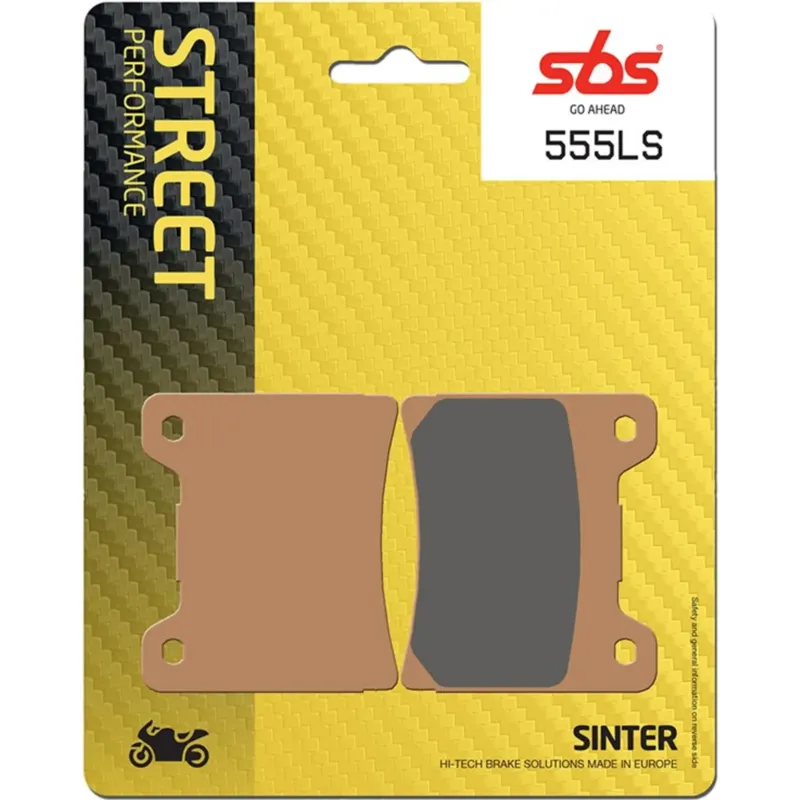 Pouze Dnes Sintrované brzdové destičky SBS Sinter Street 555LS