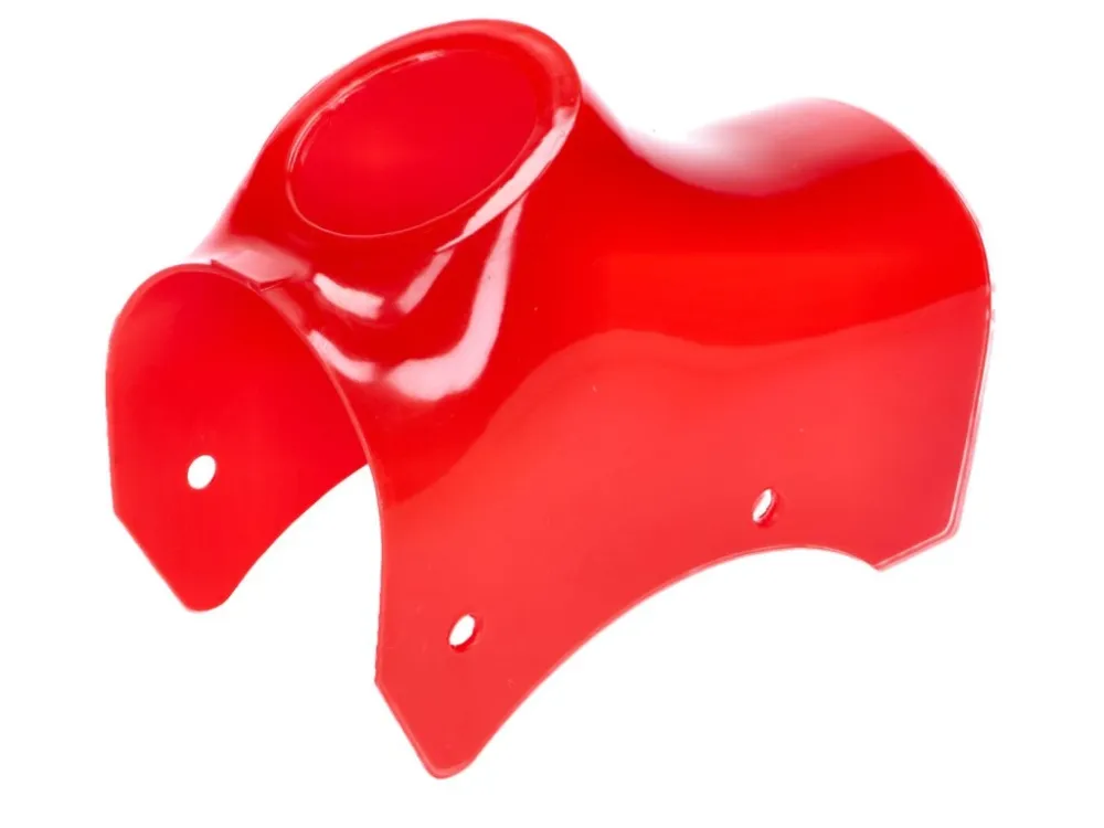 Přední kryt rámu, kryt klaksonu, červený, pro Kreidler Florett egg tank, Super 4, K54/0M Akce